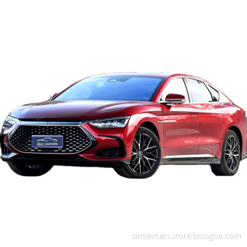 2022 BYD HAN DM-I Auto elettrica ad alta tecnologia ibrida 5 sedili Ibridi Auto elettrica Autorizzazione a lungo raggio di crociera veicolo elettrico